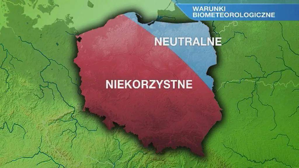 Warunki biometeorologiczne we wtorek 15.09