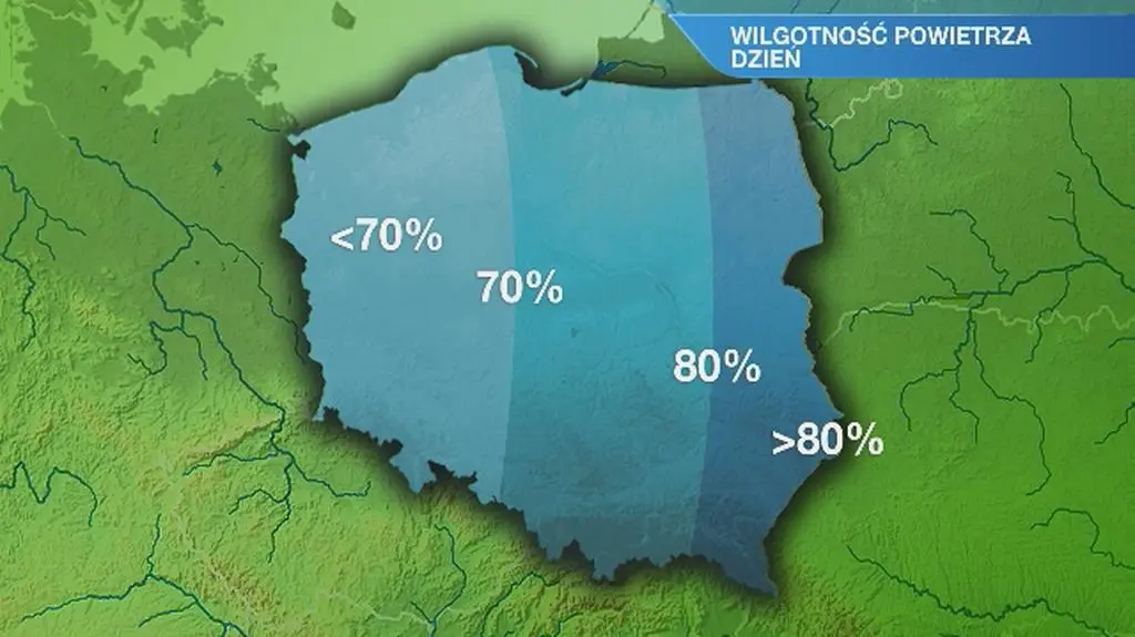 Warunki biometeorologiczne we wtorek