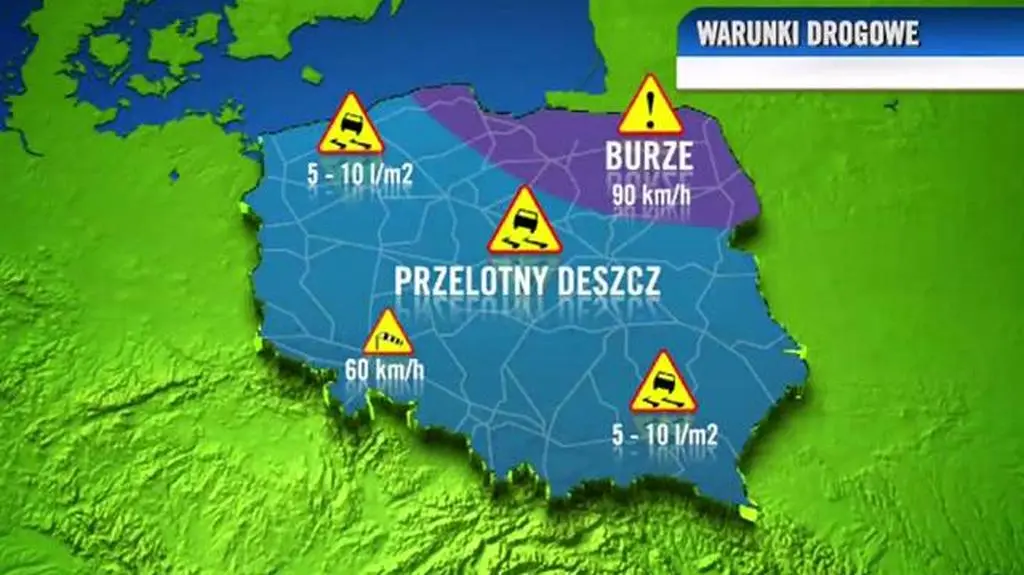 Warunki drogowe dzień 20