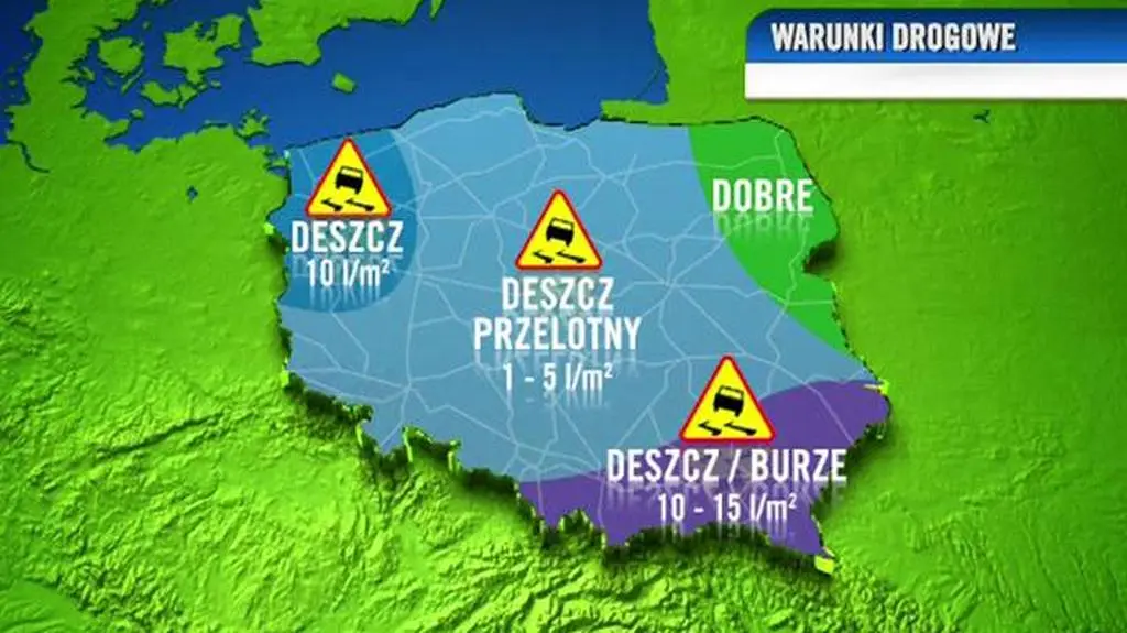 Warunki drogowe na dzień 29