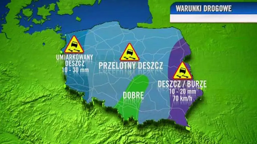 Warunki drogowe na dzień 30