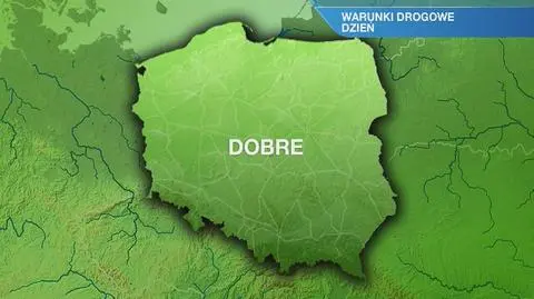 Warunki drogowe na wtorek