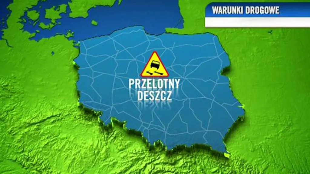 Warunki drogowe w ciągu dnia