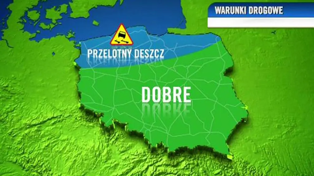 Warunki drogowe w ciągu dnia