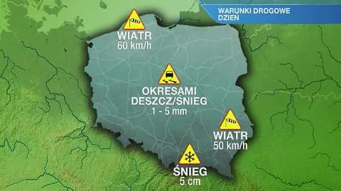 Warunki drogowe w czwartek 06.02