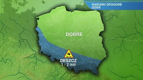 Warunki drogowe w czwartek