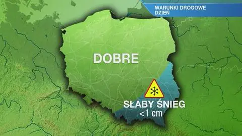 Warunki drogowe w czwartek