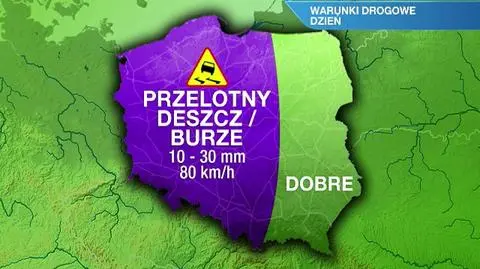 Warunki drogowe w dzień 5
