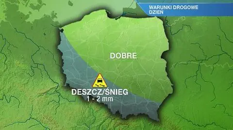 Warunki drogowe w piątek 7.02