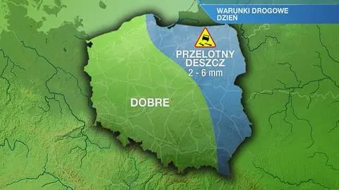 Warunki drogowe w sobotę