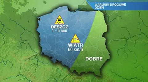 Warunki drogowe w środę 19.02