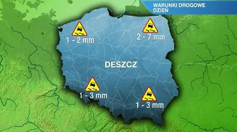 Warunki drogowe w środę