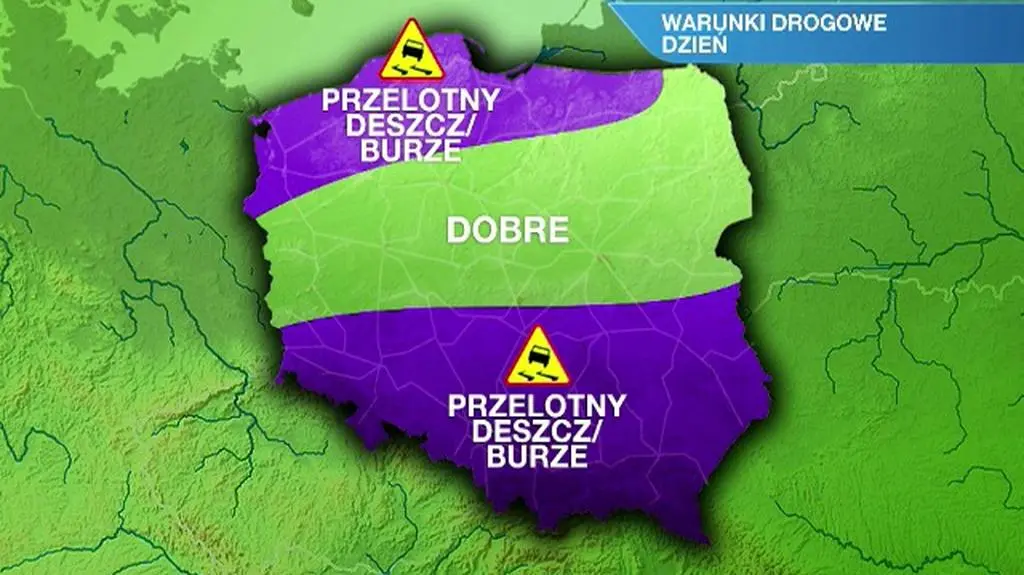 Warunki drogowe w środę