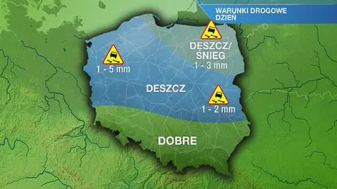 Warunki drogowe w środę