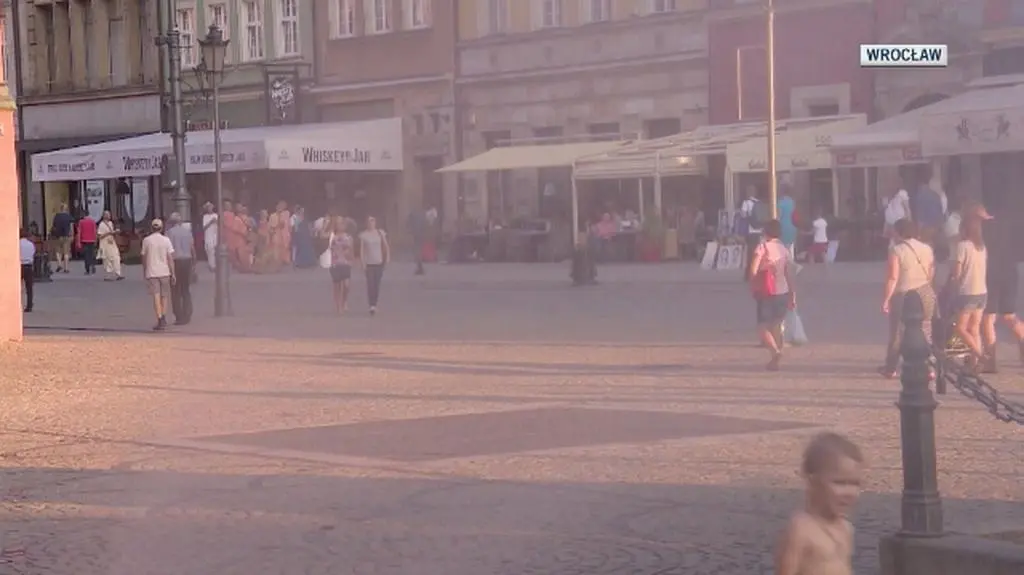 We Wrocławiu odnotowano rekordowo wysoką temperaturę