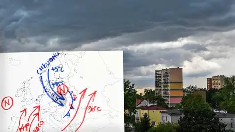 "Wejście kolejnego gorącego powietrza będzie bardzo ograniczone"