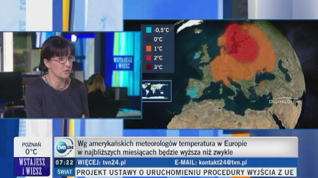 Więcej dni z pogodą łagodną