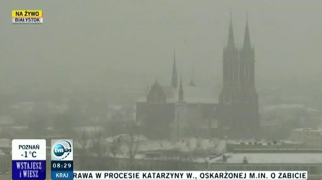 Wtorek będzie śnieżny (TVN24)