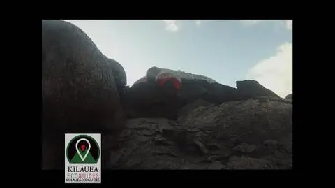 Wyciek lawy na wulkanie Kilauea