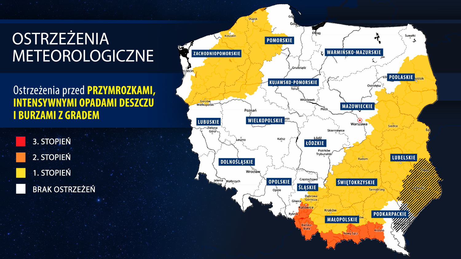 Ostrzeżenia meteorologiczne 