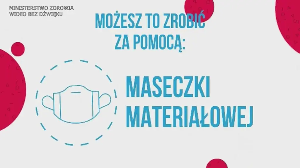 Zasłanianie ust i nosa. Ale czym?