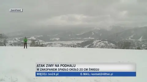 Zima w Tatrach