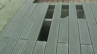 Zniszczenia po sztormie w Kołobrzegu