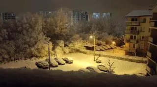 Zima zawitała do stolicy Warmii i Mazur