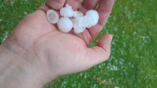 Burza gradowa w Opolu