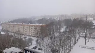 Slupsk w  zimowej bieli