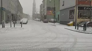 atak zimy w Lęborku