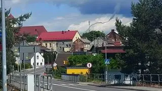 Trąba powietrzna nad Nową Cerekwą
