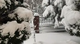 Ogromne opady śniegu w Nowych Iganiach pod Siedlcami
