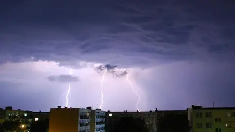 Zerwane dachy, powalone drzewa. Kilkaset interwencji po piątkowych burzach