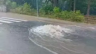 Oberwanie chmury Świeradów-Zdrój