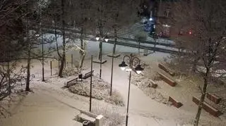 Śnieg w Lęborku