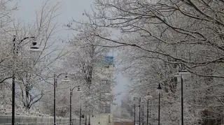 Ustka w bajkowej i pięknej zimowej scenerii