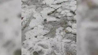 Burza i grad w Mikołajkach