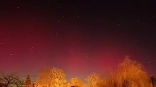 Zorza na Podkarpaciu