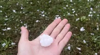 Potężne gradobicie Tarnów