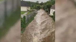 Ulewa w Czechowie pod Gorzowem