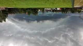 Spektakularna burza nad Nowym Sączem