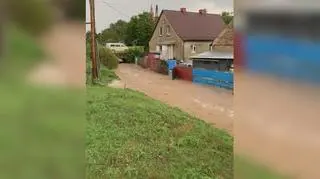 Ulewa w Czechowie pod Gorzowem