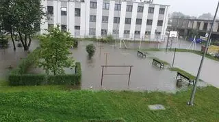 Dzisiejsze oberwanie chmury