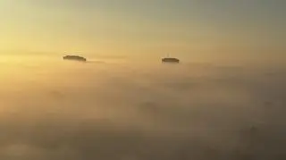 mgła nad Żoliborzem