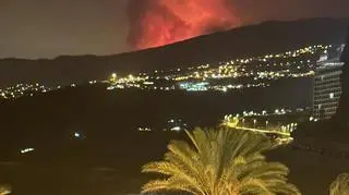 Pożar na Teneryfie