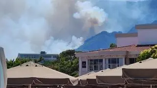 Pożar w Turcji, Antalya, Kemer