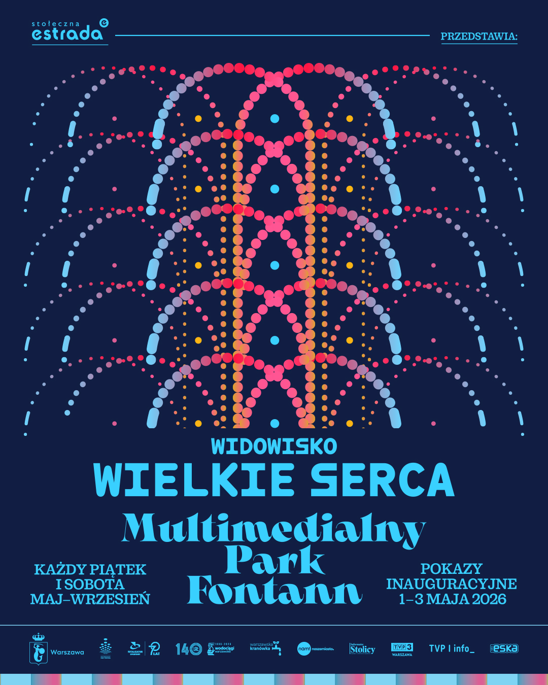 Widowisko w Multimedialnym Parku Fontann