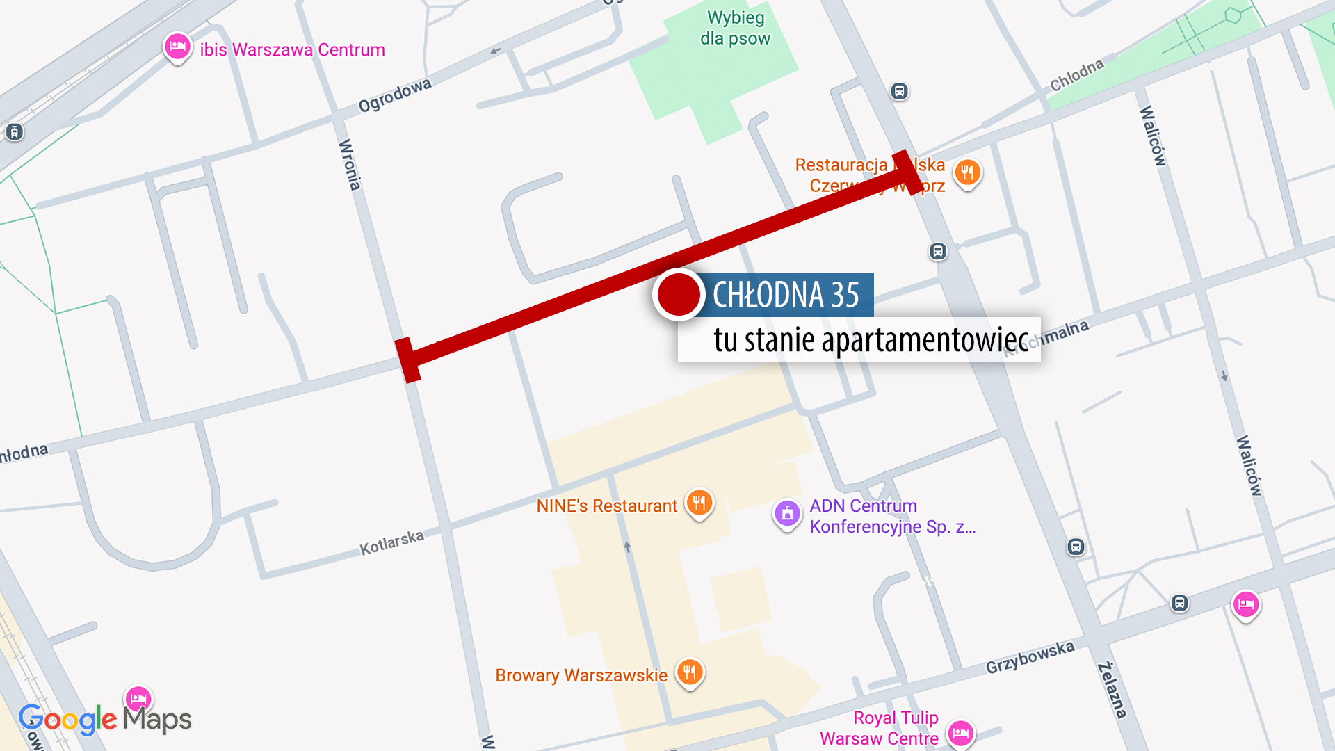 Chłodna zostanie wyremontowana na odcinku pomiędzy Wronią a Żelazną