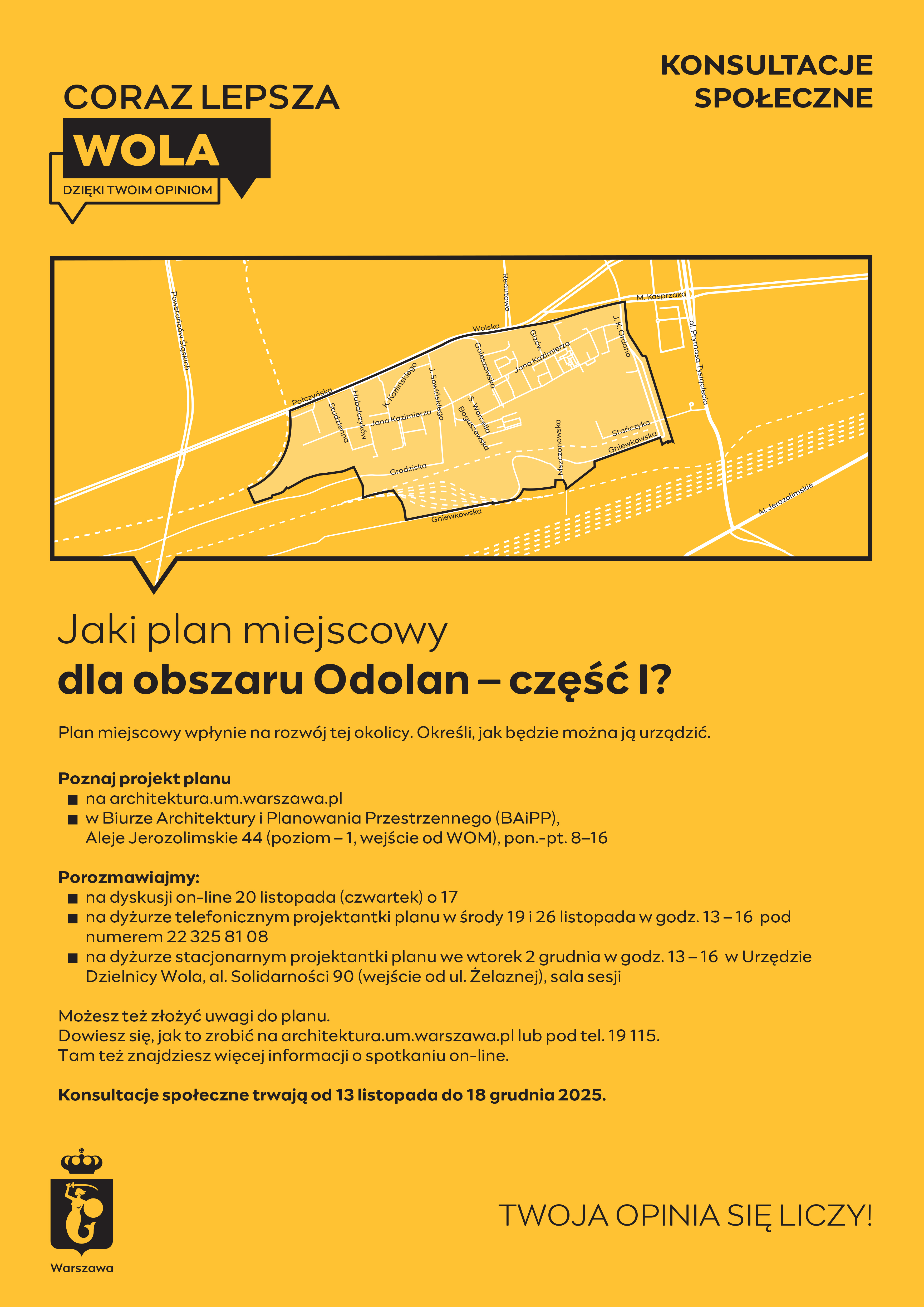 Konsultacje społeczne w sprawie Odolan 